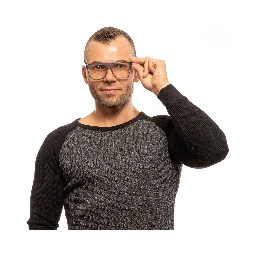 Brown Plastic Glasses (Frames)