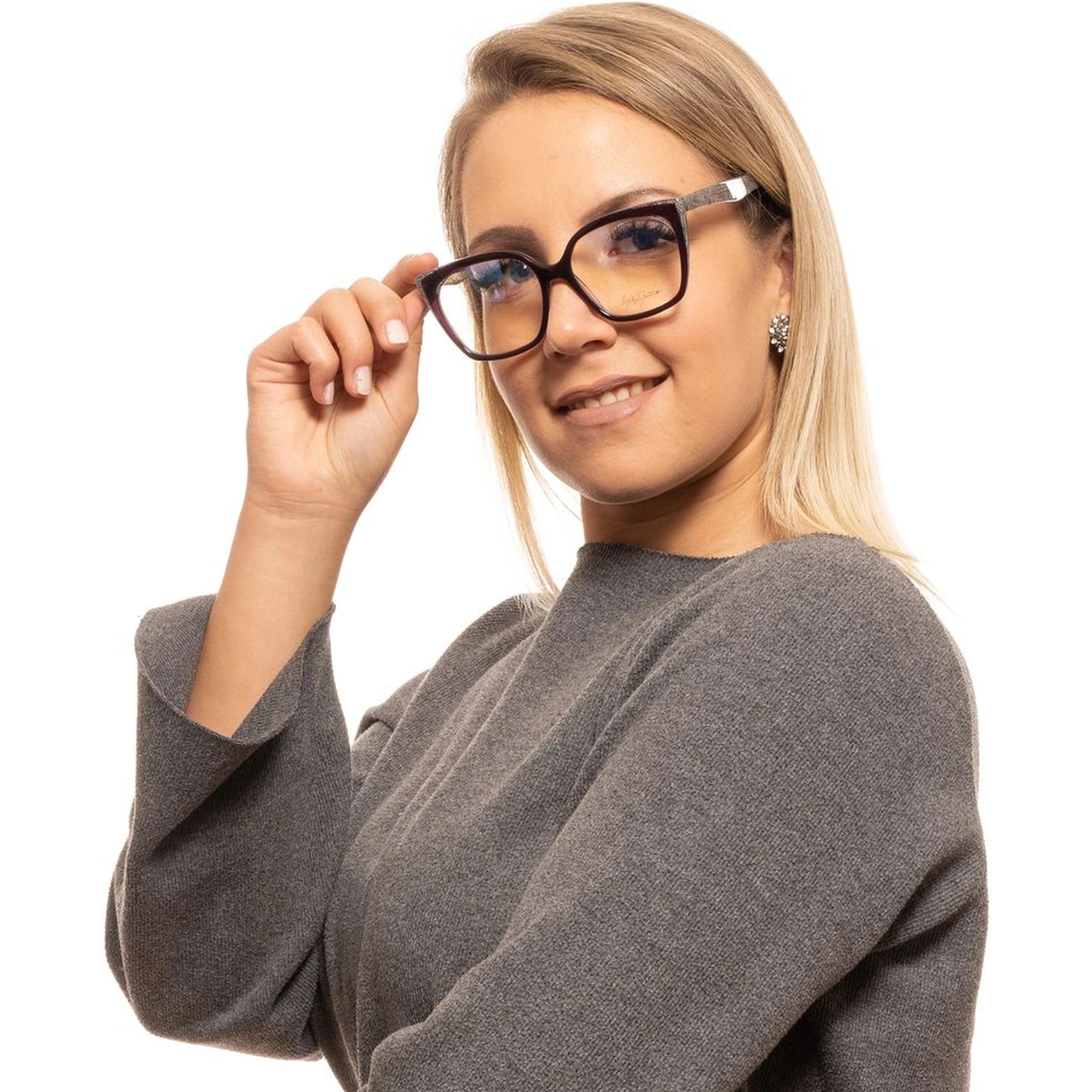 نظارات بلاستيكية بنفسجية (إطارات)
