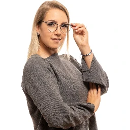 Green Metal Glasses (Frames)