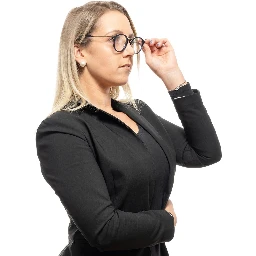 Blue Plastic Glasses (Frames)