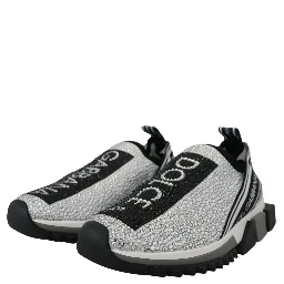 Silver Rhinestones Sorrento Sneakers Shoes