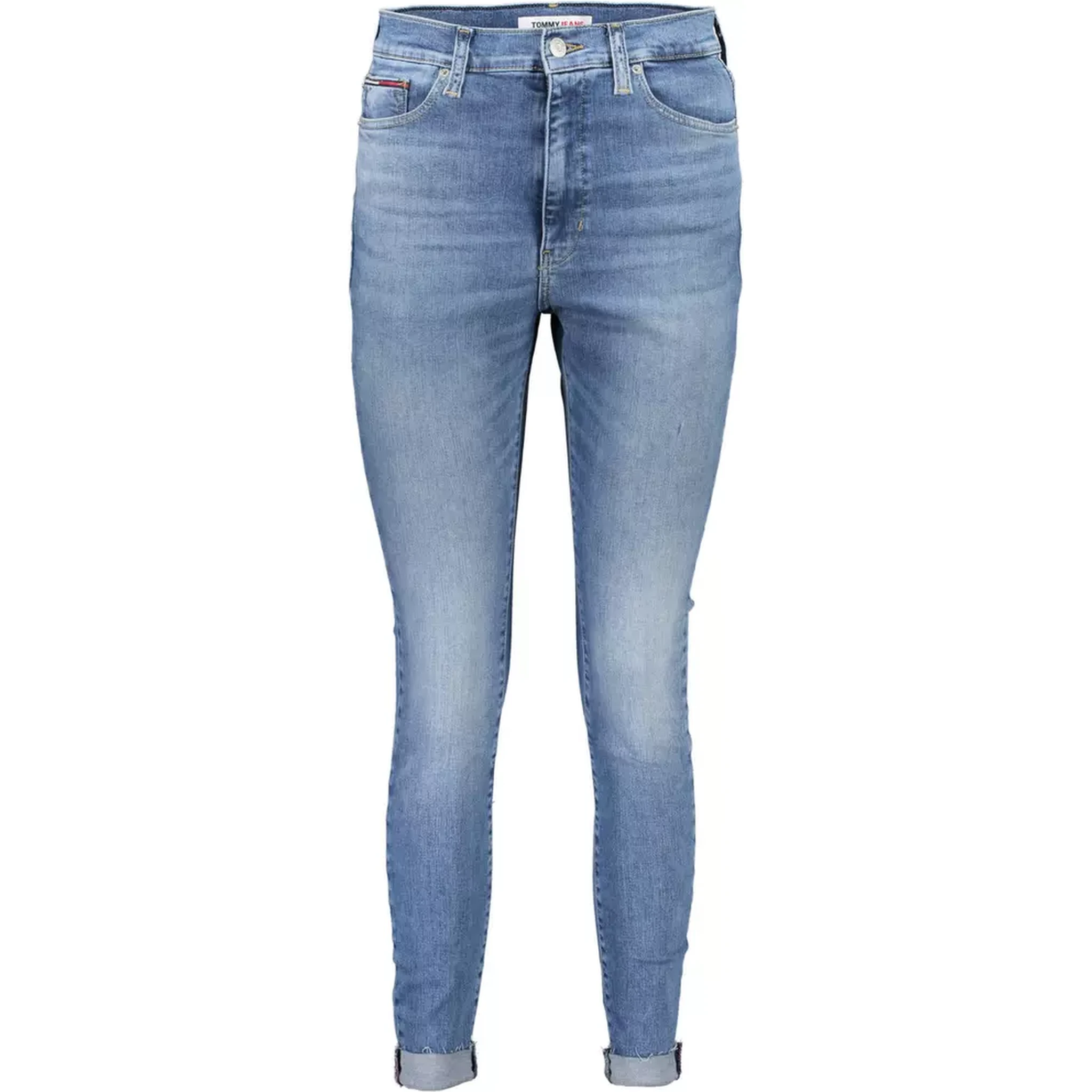 Blue Cotton Jeans Denim