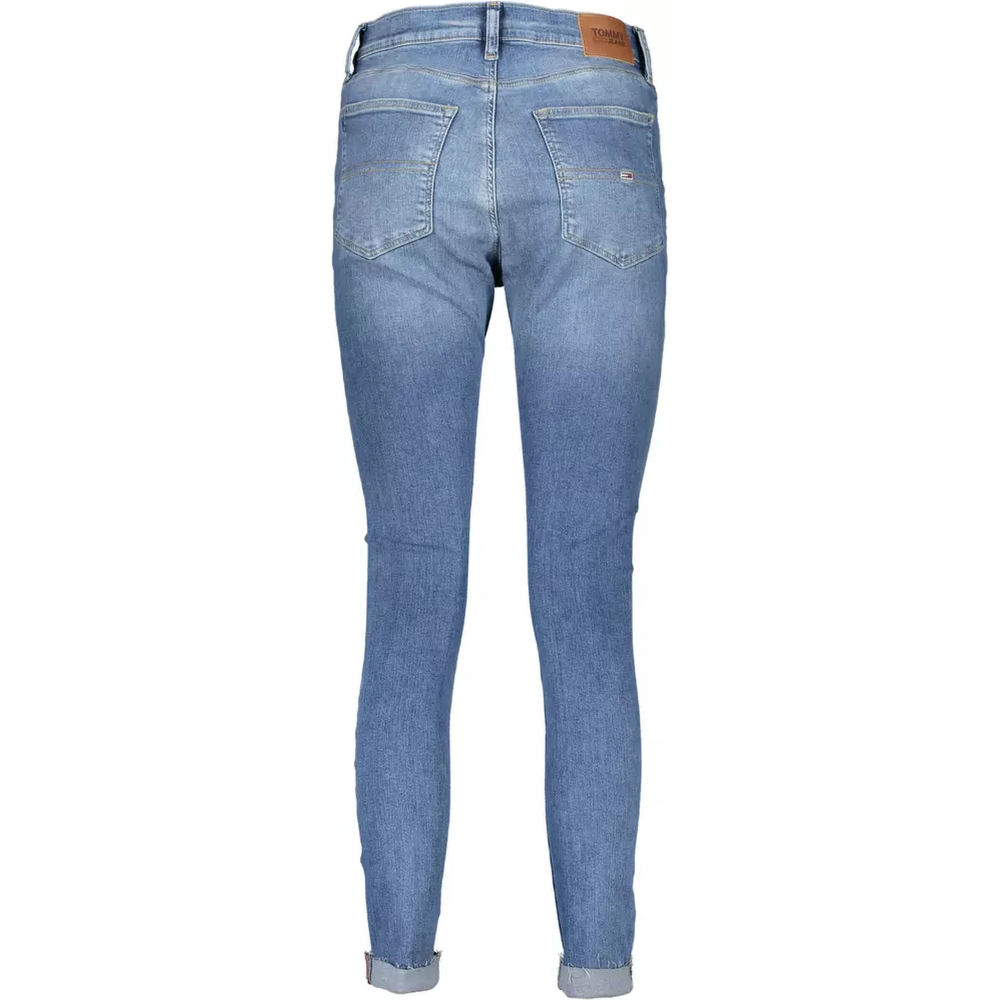 Blue Cotton Jeans Denim