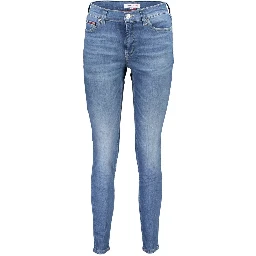 Blue Cotton Jeans Denim