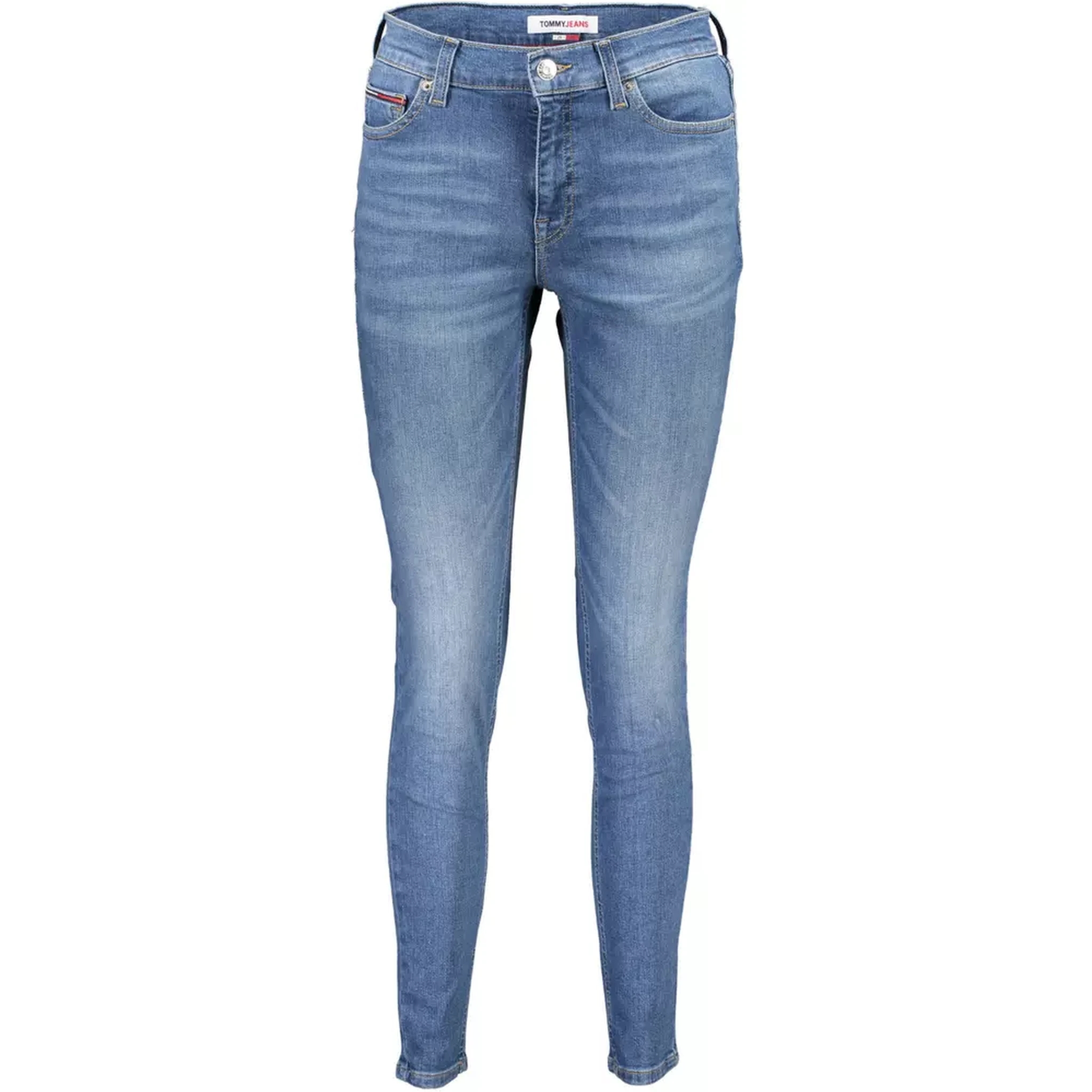 Blue Cotton Jeans Denim