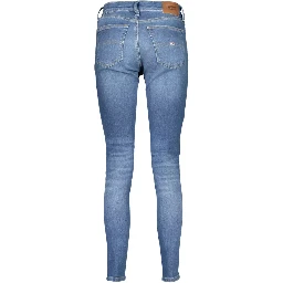 Blue Cotton Jeans Denim
