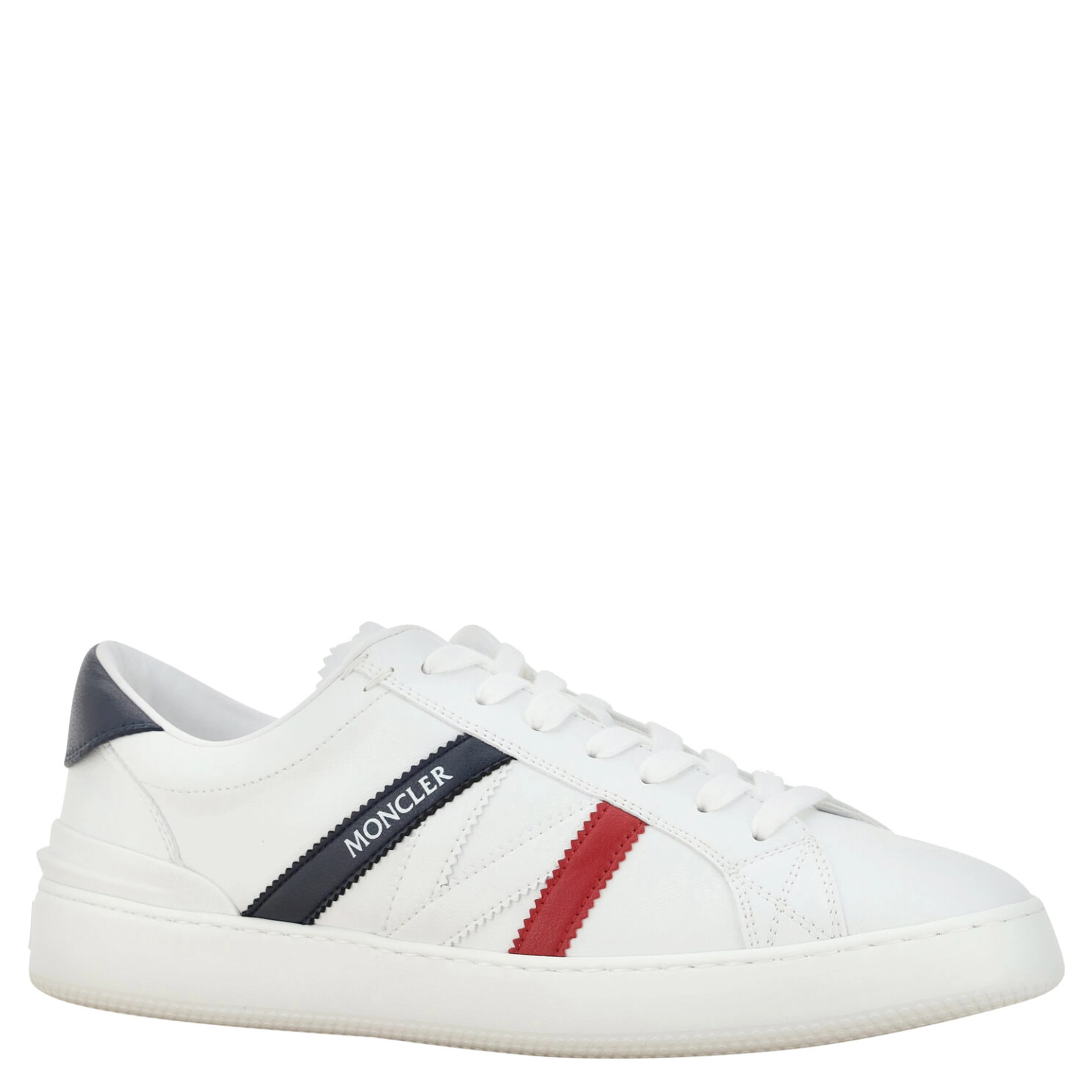 White Monaco M Low Top Sneakers