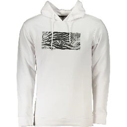 White Cotton Sweatshirt