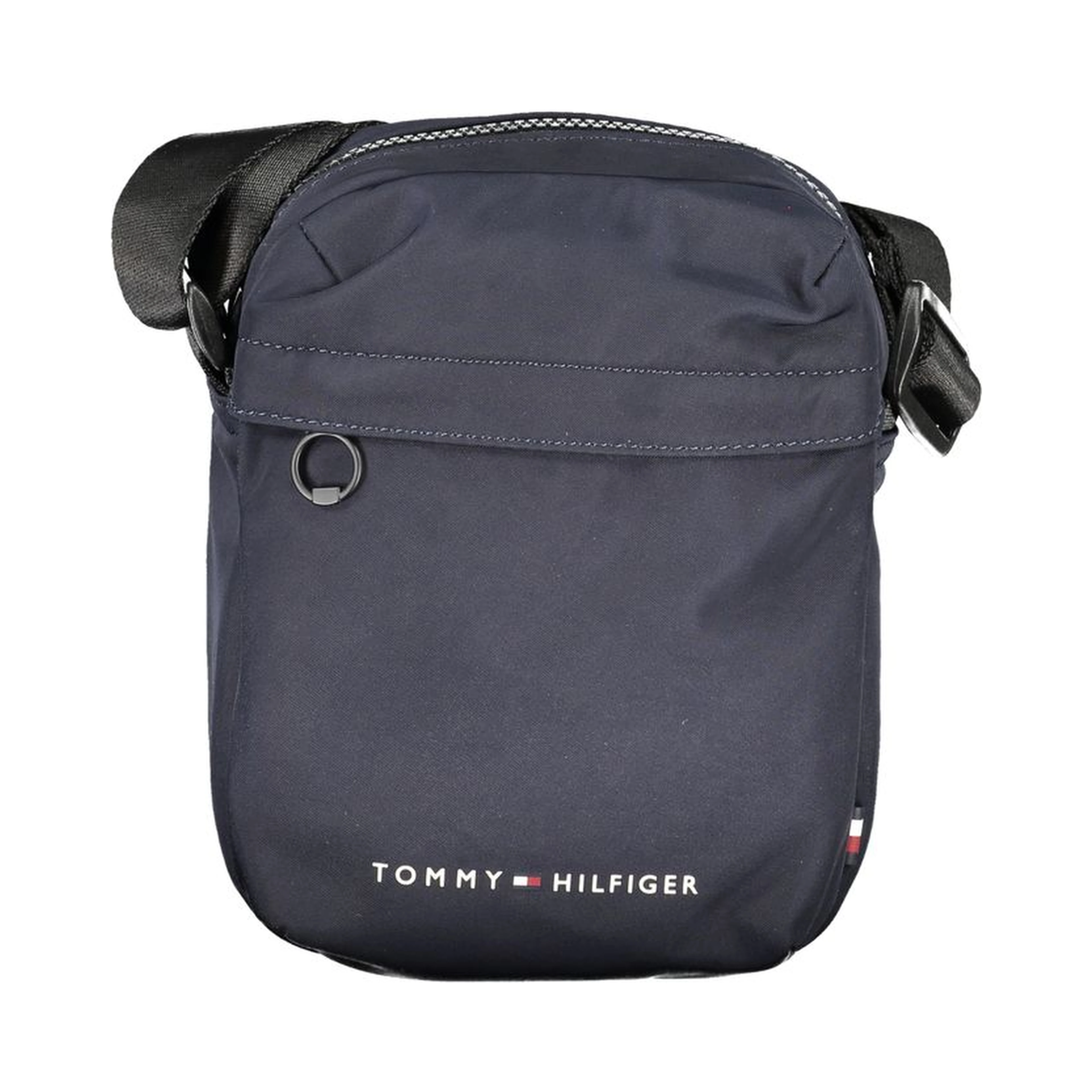 Blue Polyester Shoulder Bag