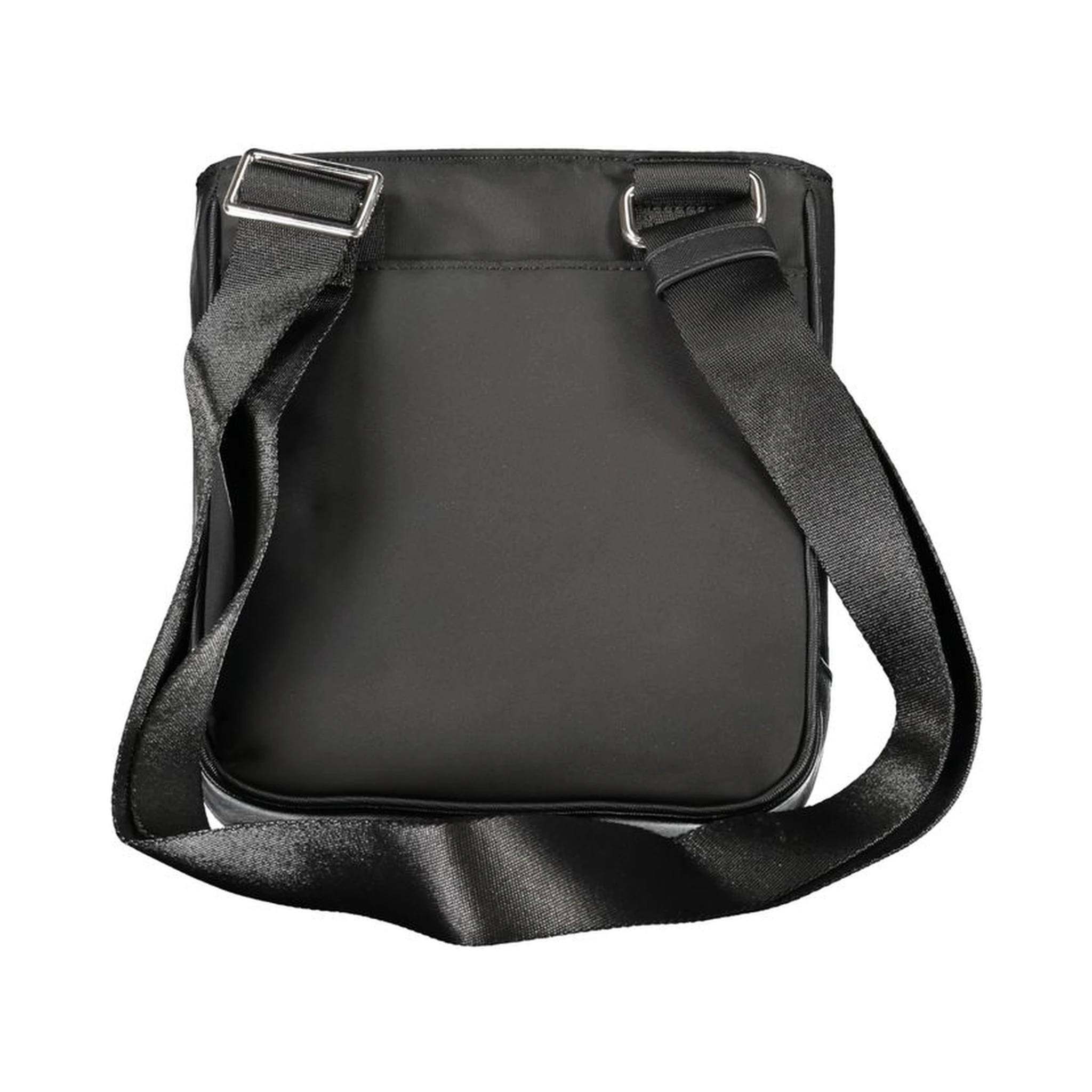 Black Polyester Shoulder Bag