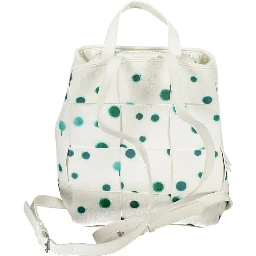 White Polyethylene Backpack