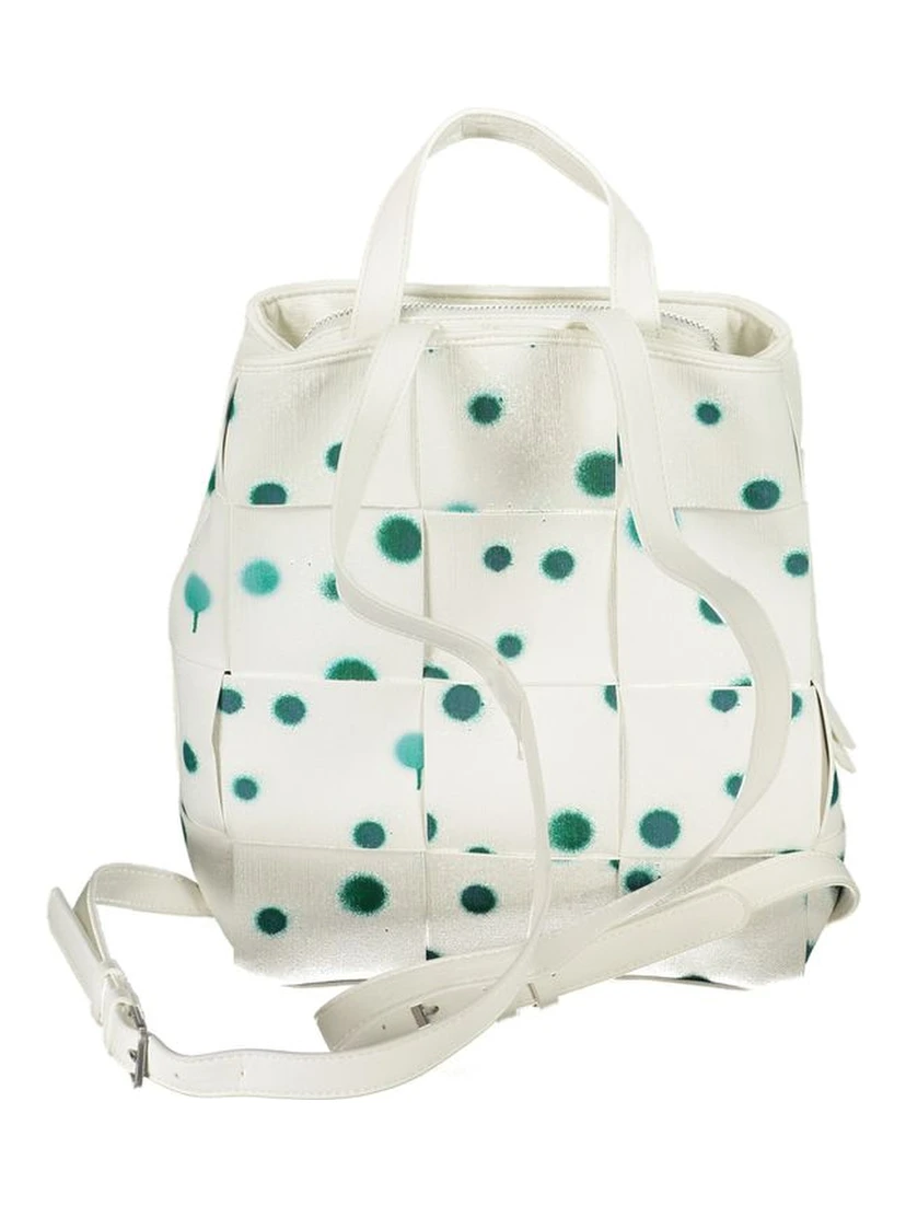 White Polyethylene Backpack