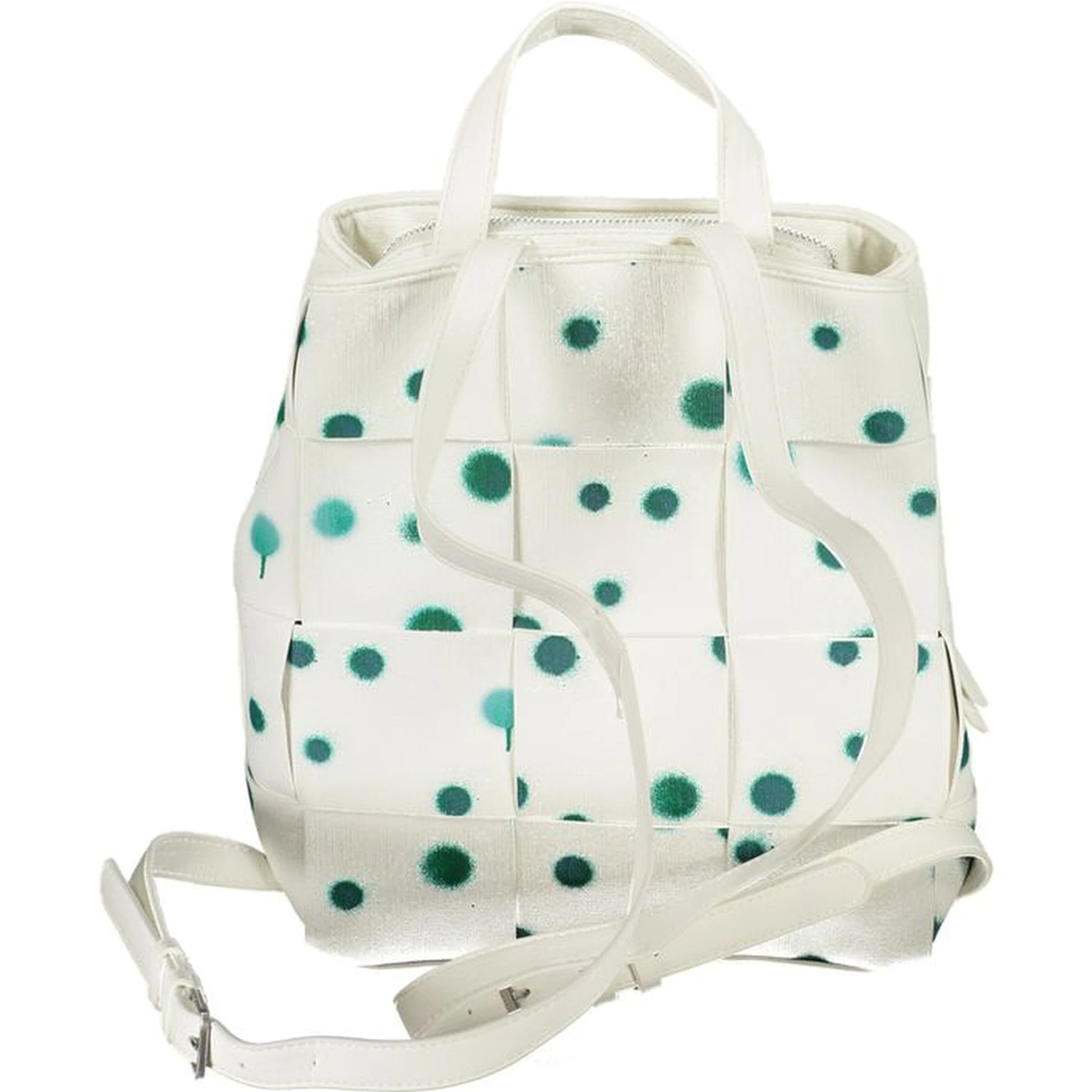 White Polyethylene Backpack