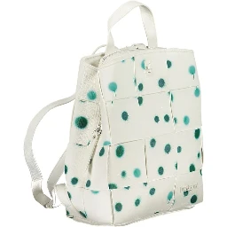 White Polyethylene Backpack