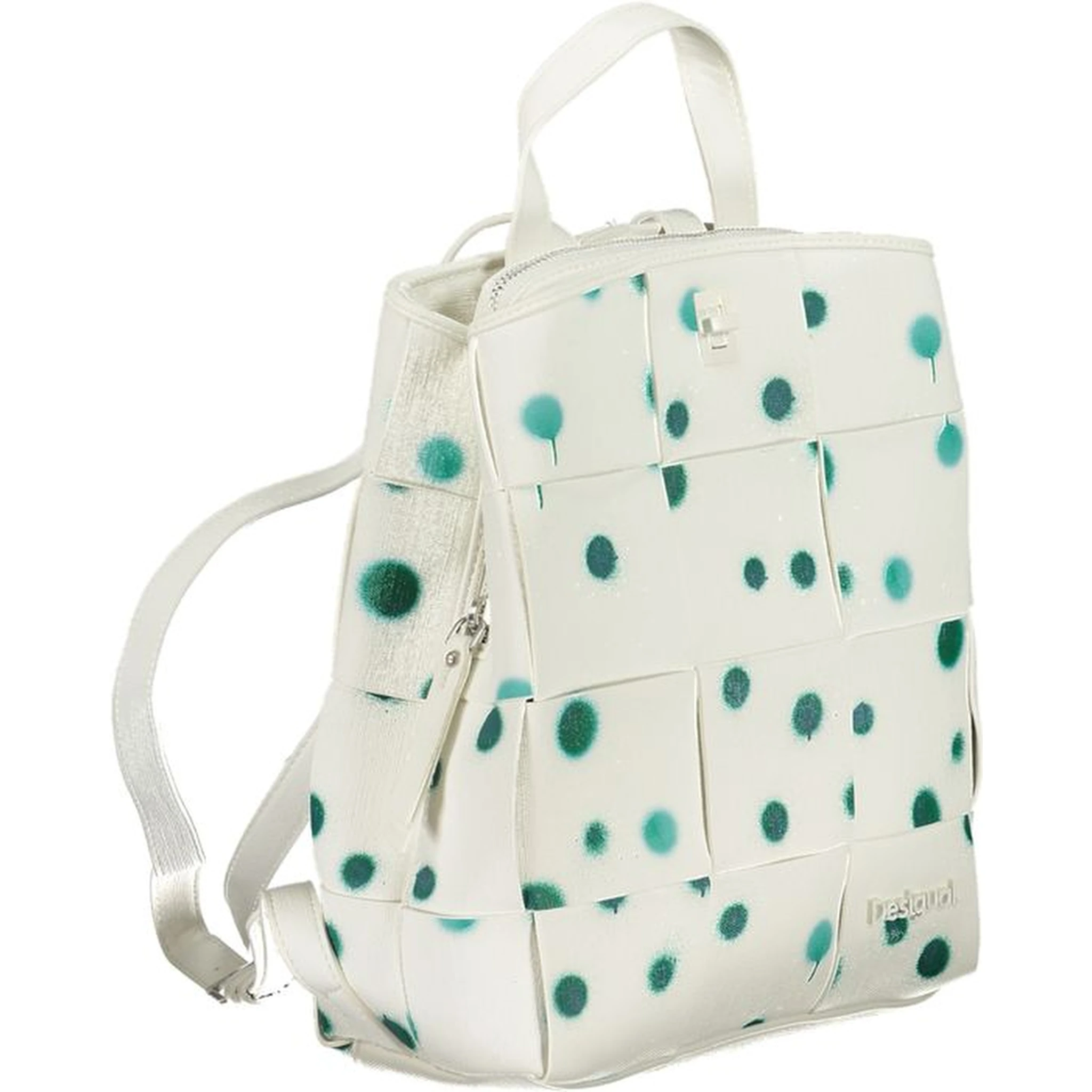 White Polyethylene Backpack