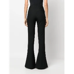 high-waisted split trousers