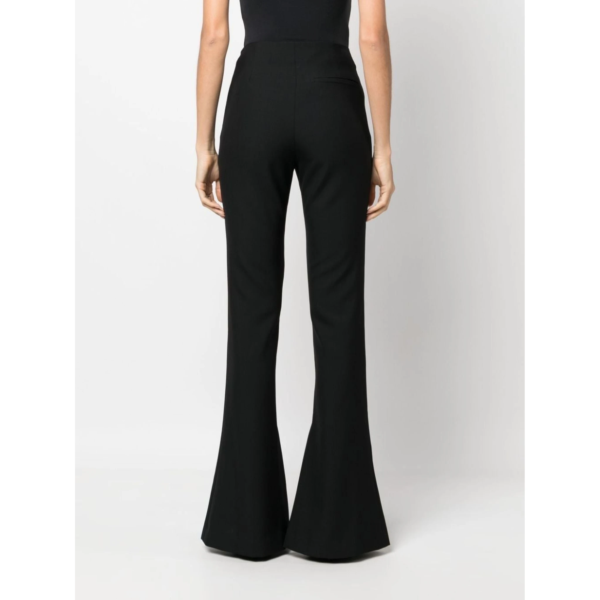 high-waisted split trousers