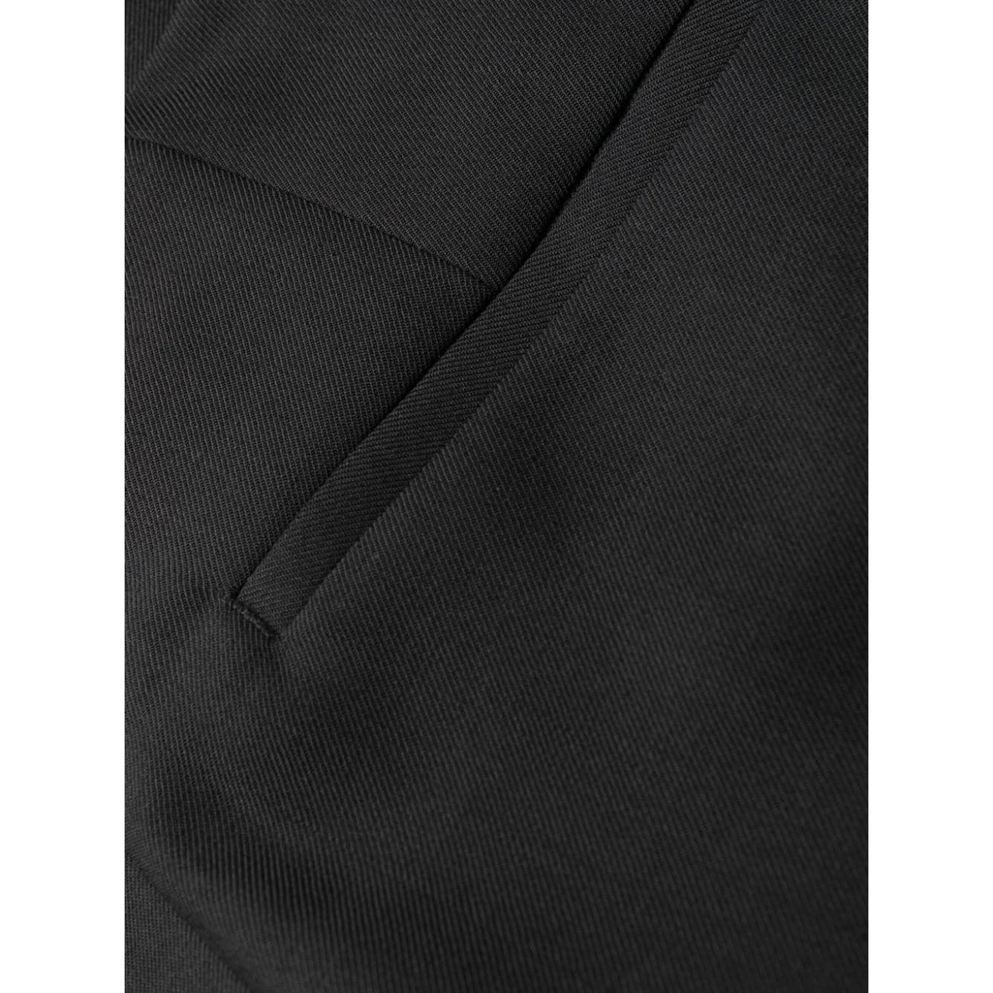 high-waisted split trousers