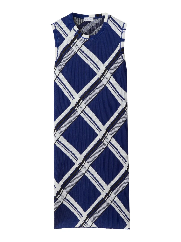 check-print silk dre