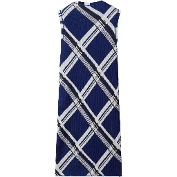 check-print silk dre