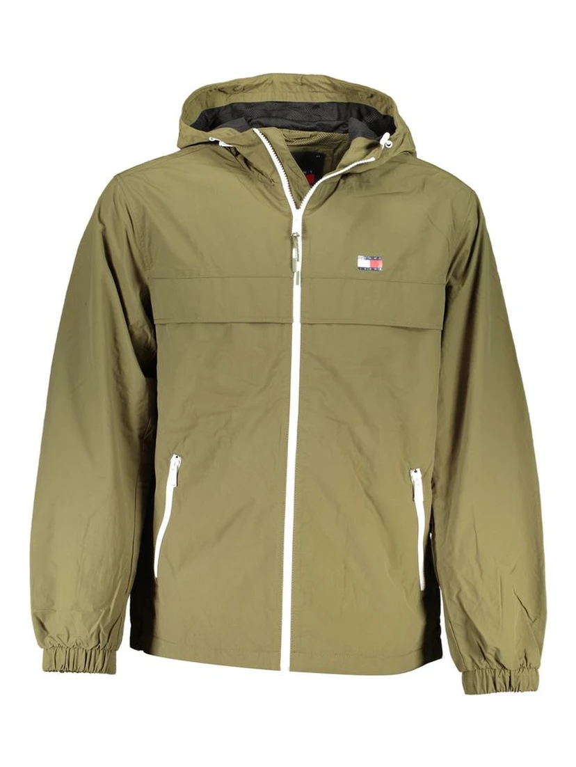 Green Polyamide Jackets & Coat