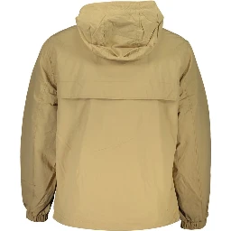 Beige Polyamide Jackets & Coat