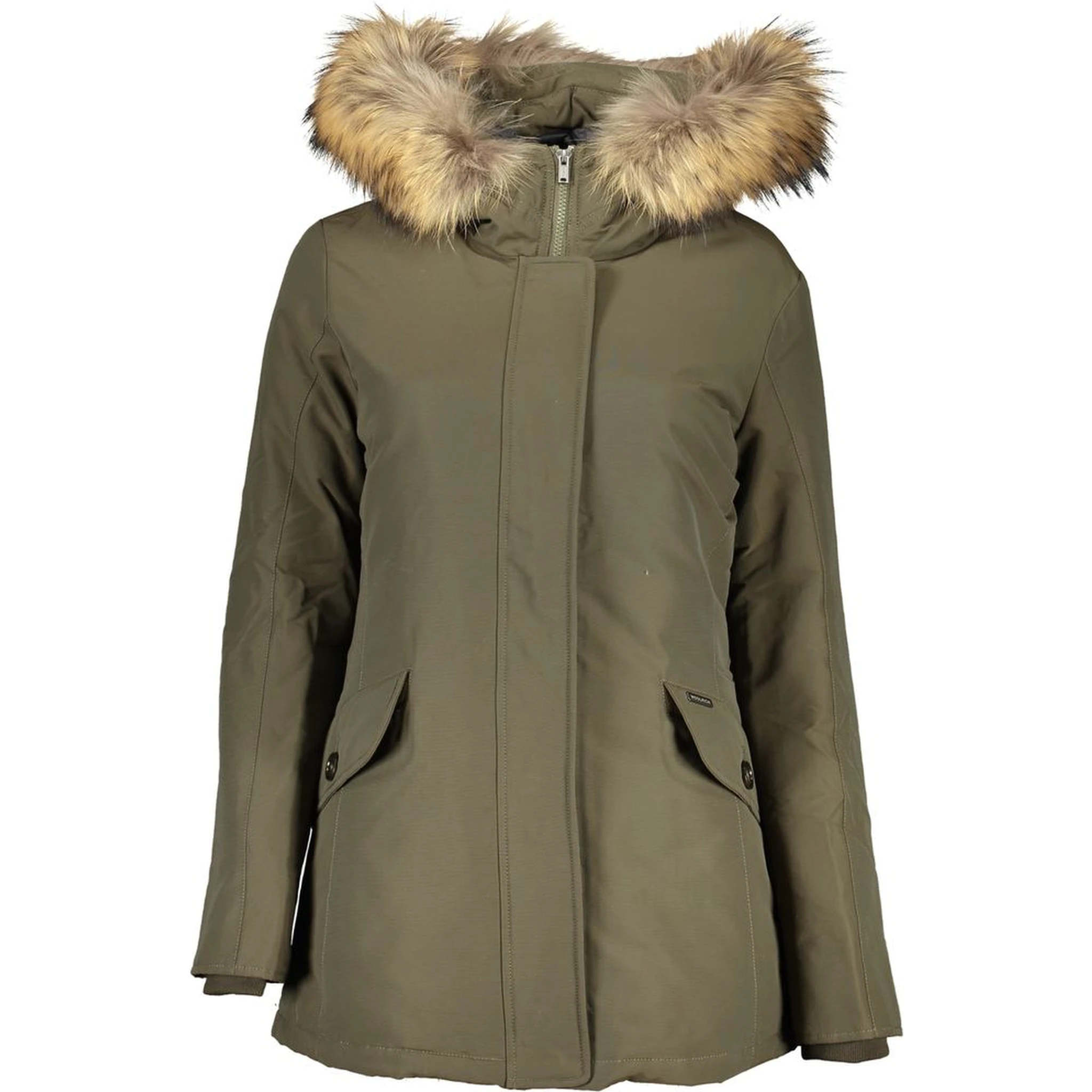 Green Cotton Jackets & Coat