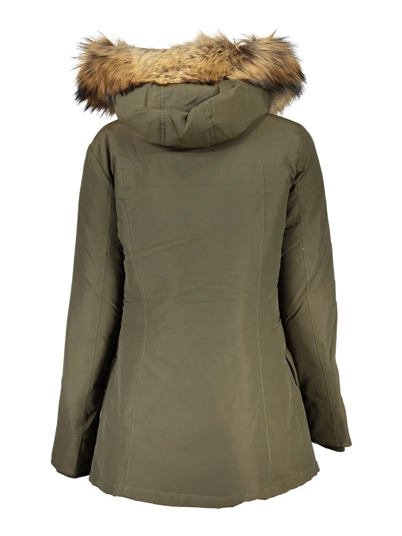 Green Cotton Jackets & Coat