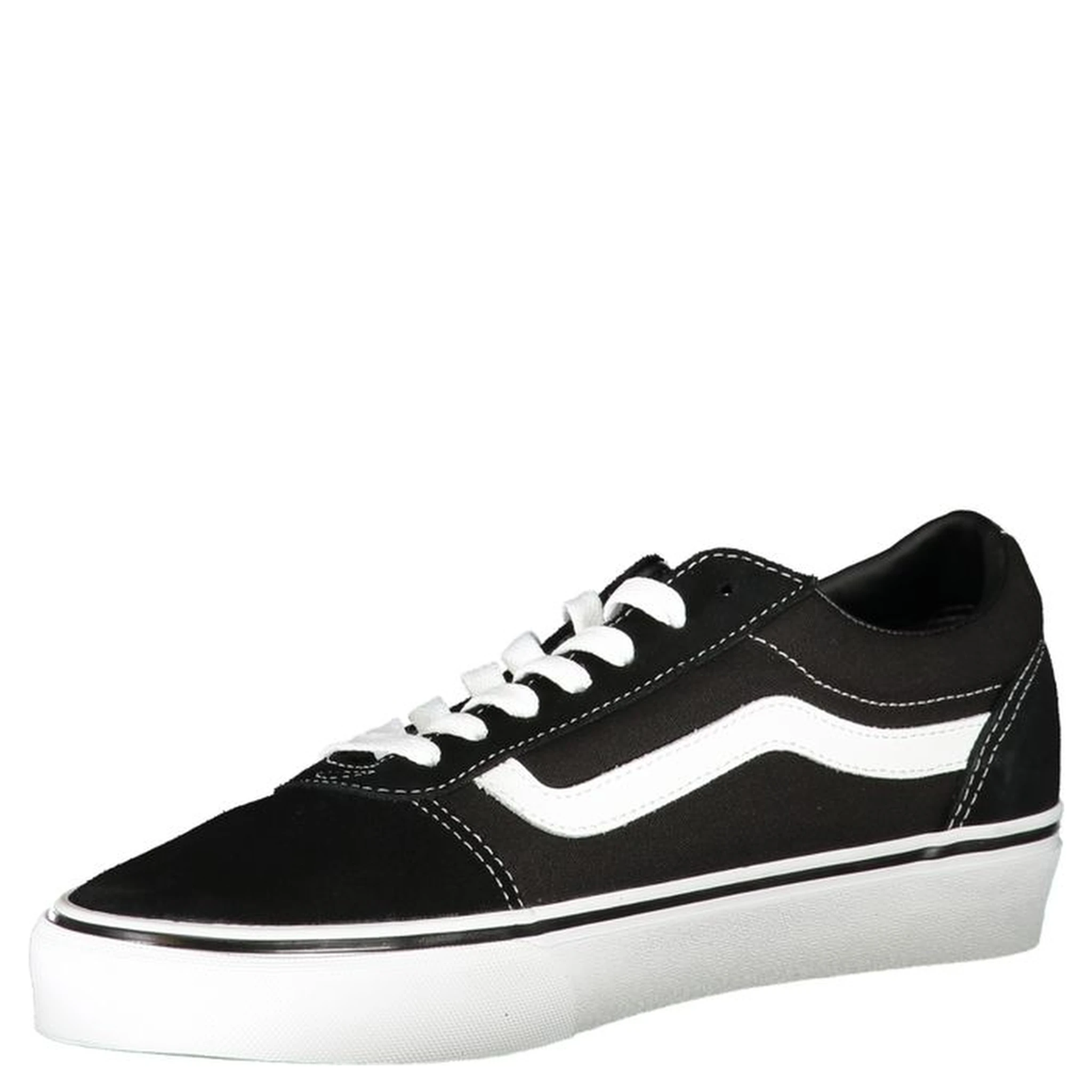 Black Polyester Sneaker