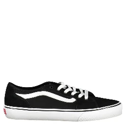 Black Polyester Sneaker