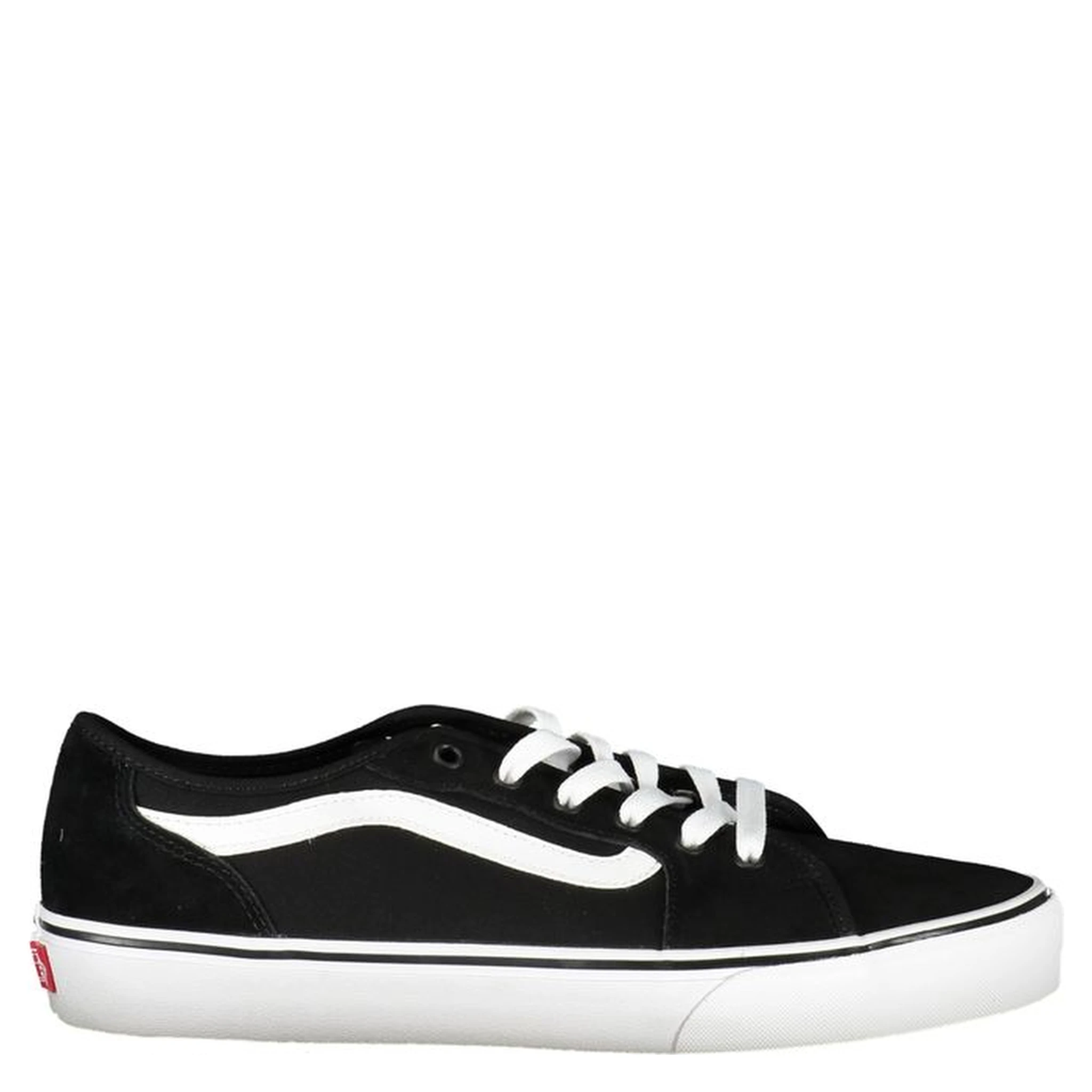 Black Polyester Sneaker