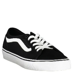 Black Polyester Sneaker