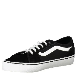 Black Polyester Sneaker