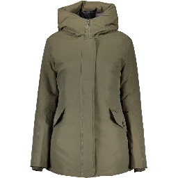 Green Cotton Jackets & Coat