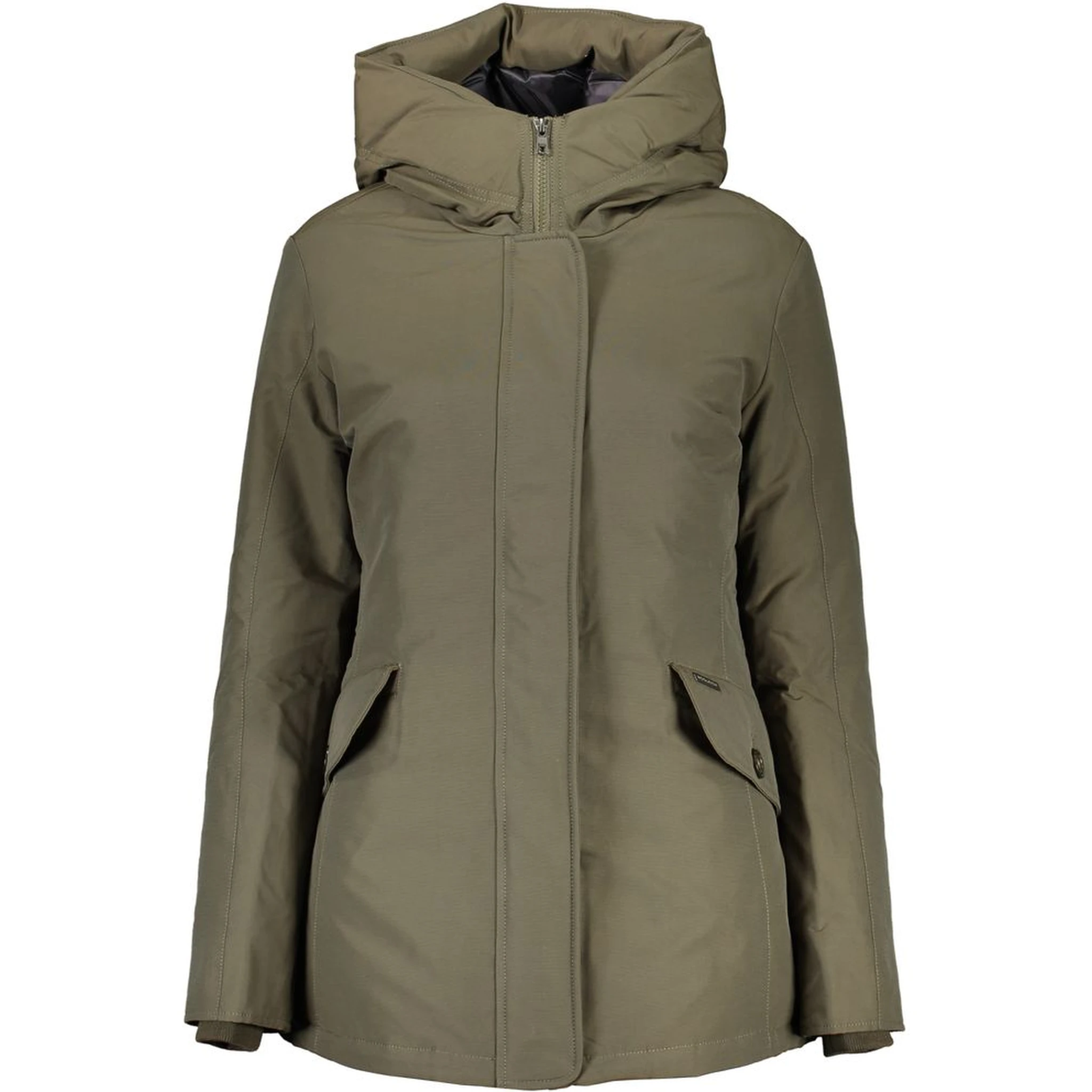 Green Cotton Jackets & Coat