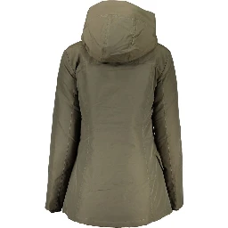 Green Cotton Jackets & Coat