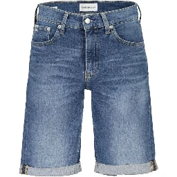 Blue Cotton Jeans Denim