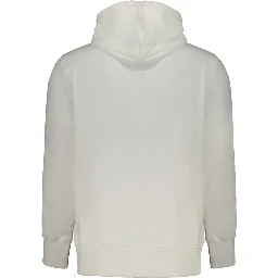 White Cotton Sweatshirt