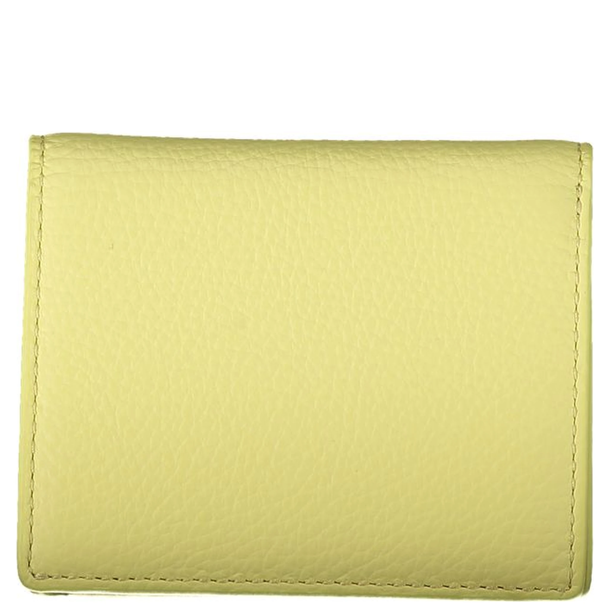 Yellow Leather Wallet