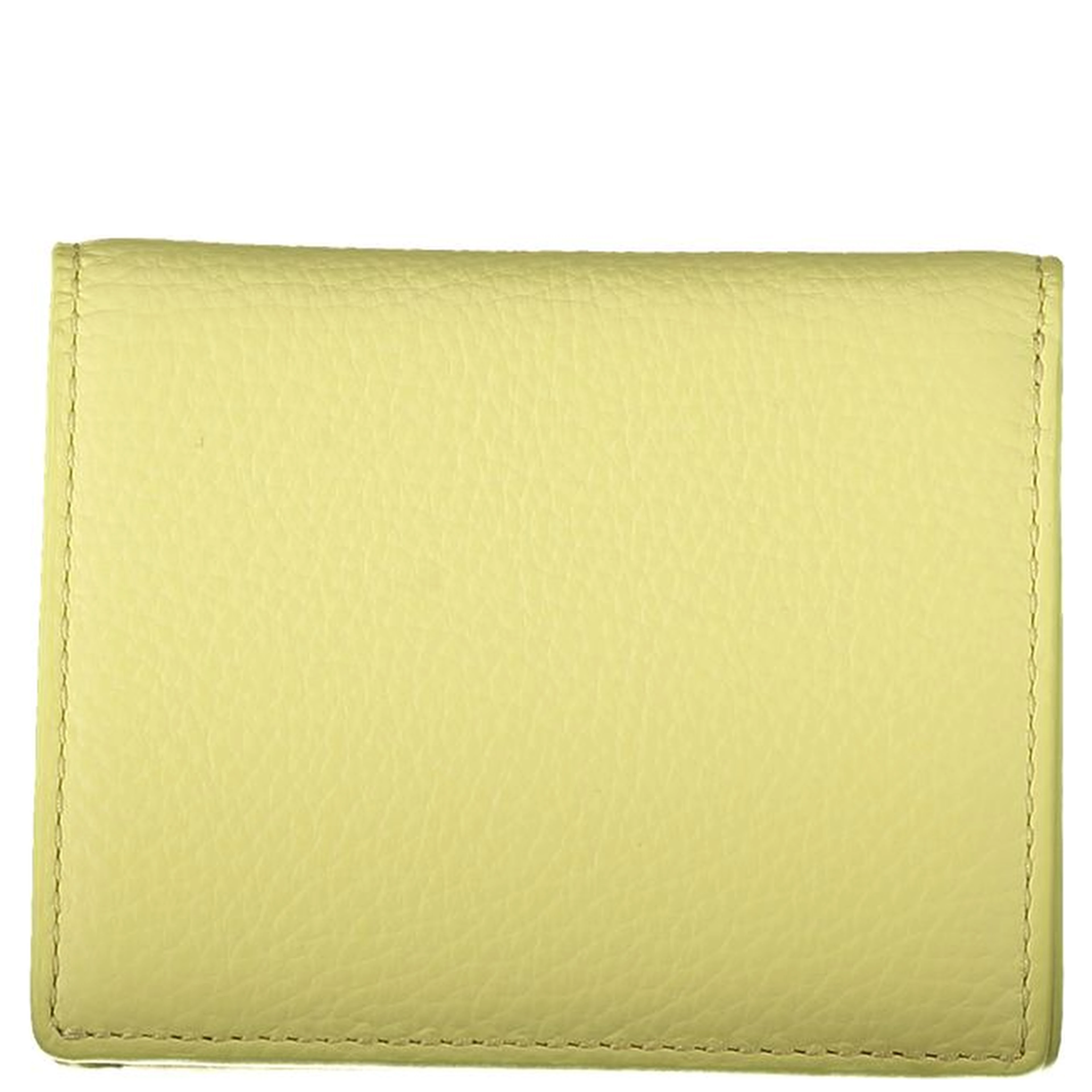 Yellow Leather Wallet