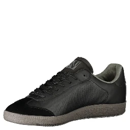 Black Polyester Sneaker