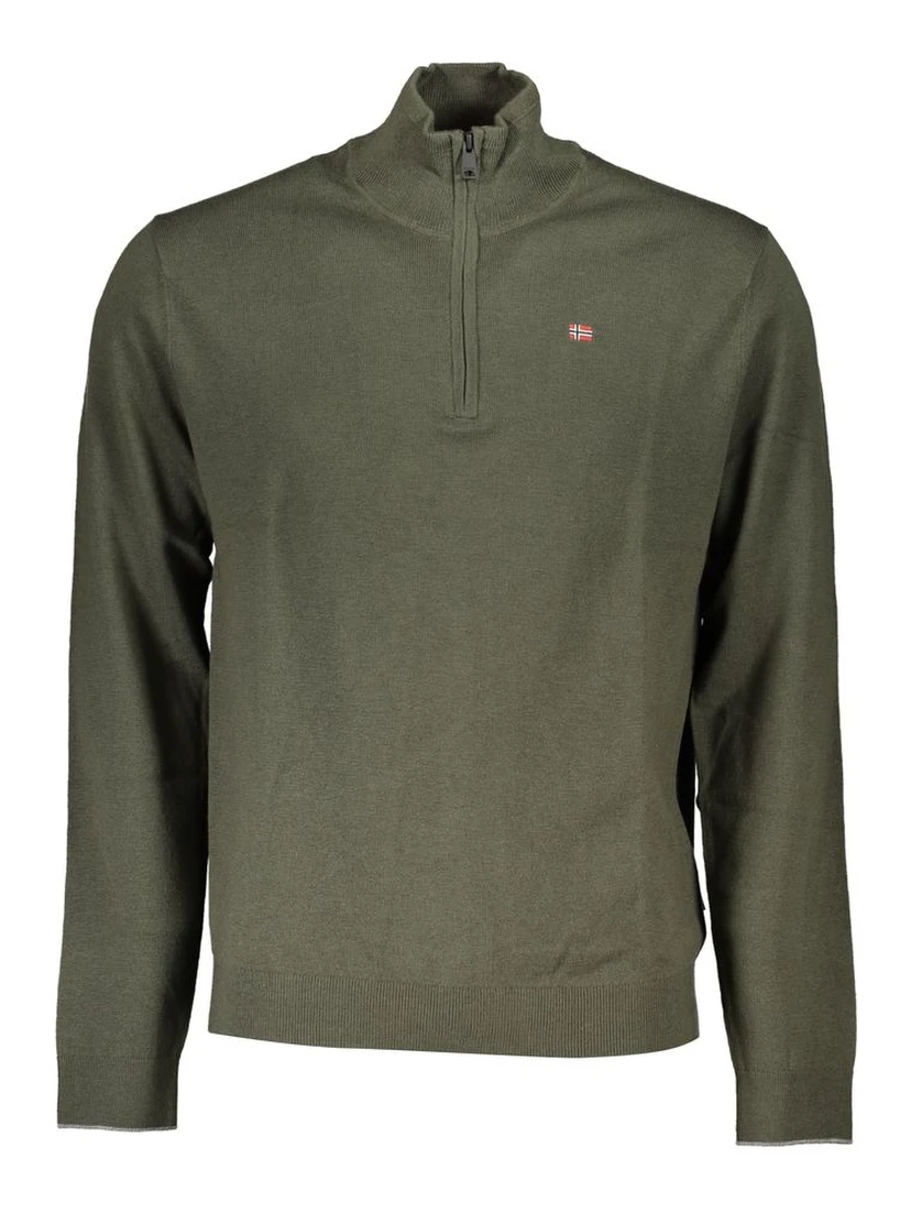 Green Fabric Sweater