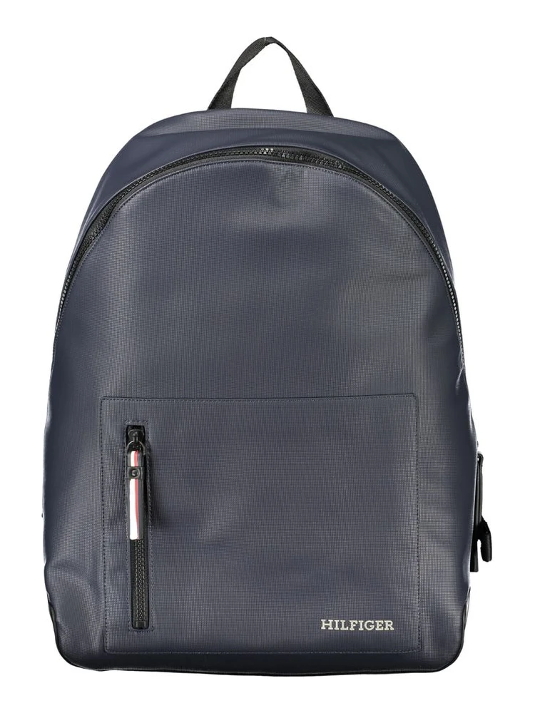 Blue Polyethylene Backpack