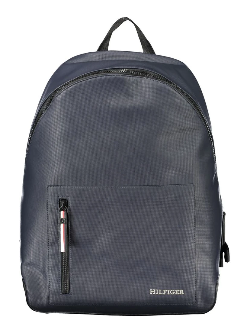 Blue Polyethylene Backpack