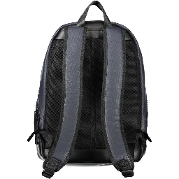 Blue Polyethylene Backpack