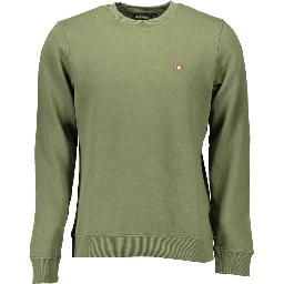 Green Cotton Sweatshirt