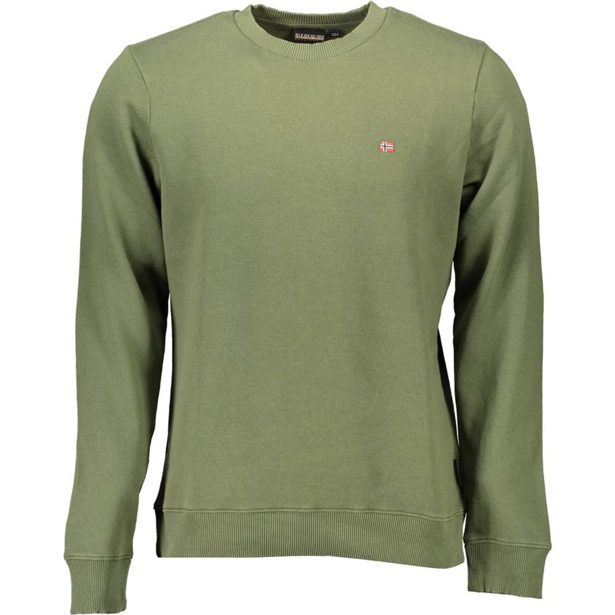 Green Cotton Sweatshirt