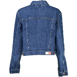 Blue Cotton Jackets & Coat