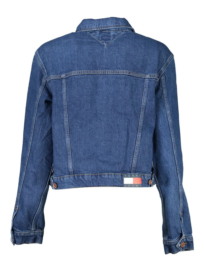 Blue Cotton Jackets & Coat