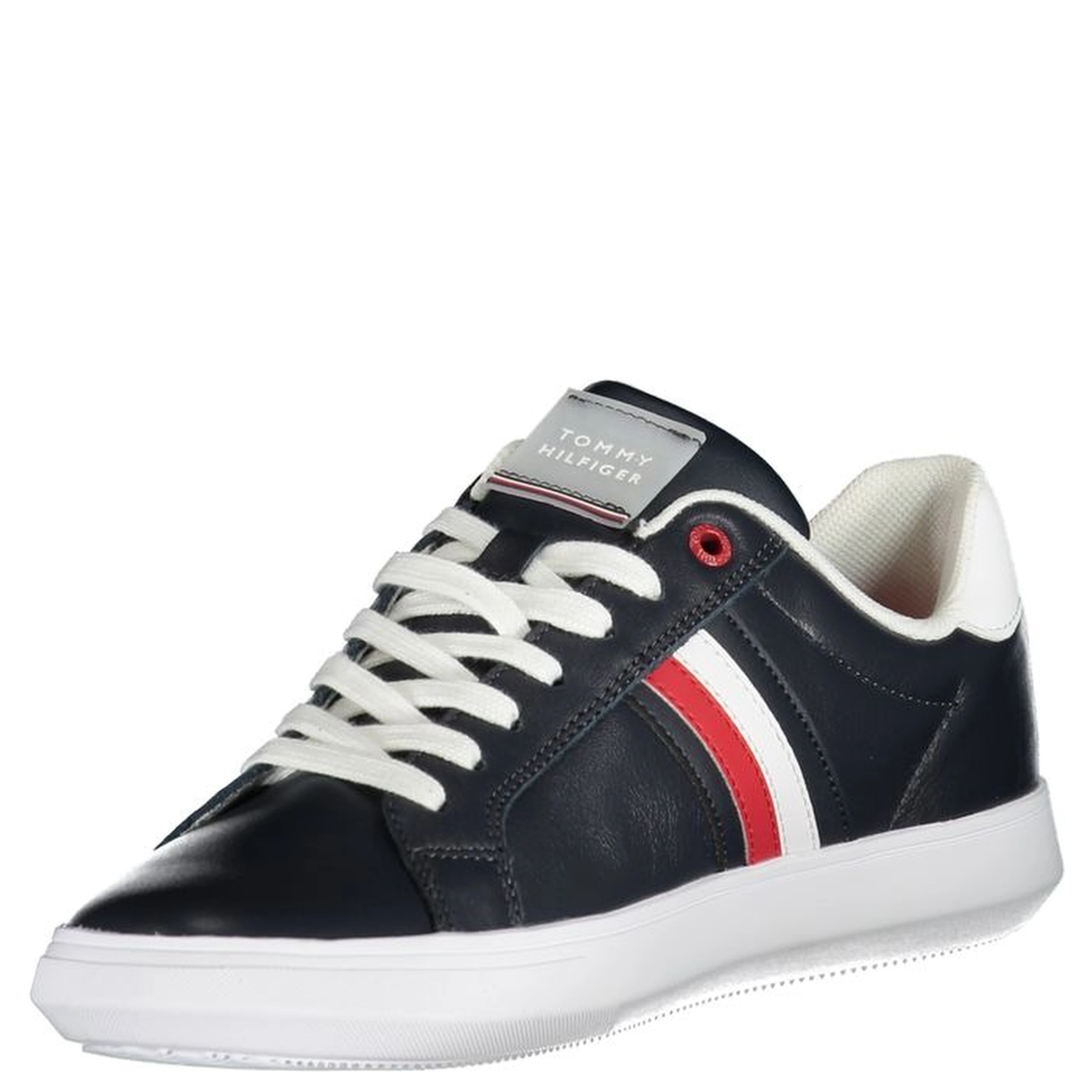 Blue Polyester Sneaker